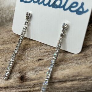 Elegant Silver Dangle Earrings